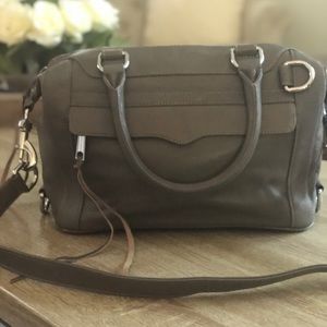 Rebecca Minkoff large grey MAC purse
